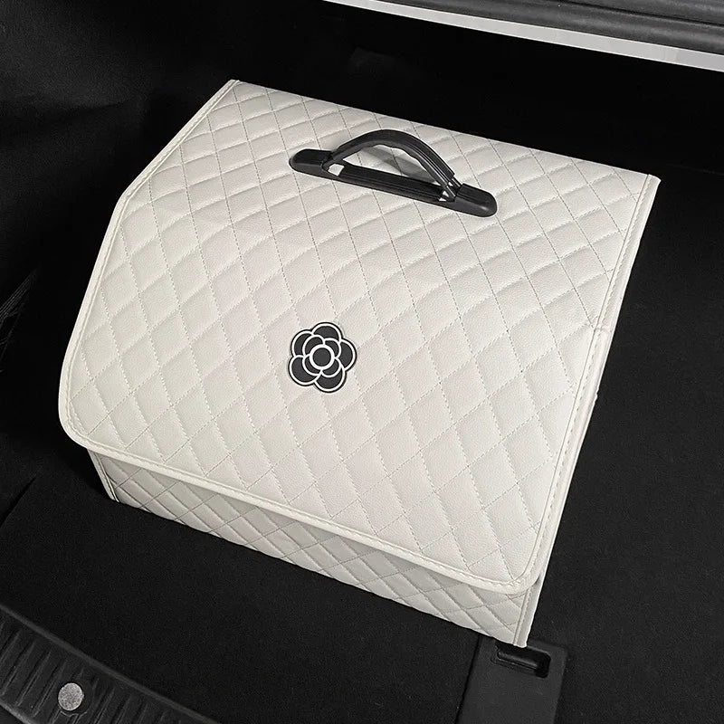 Foldable Car Boot Organiser with Easy-Clean Compartments
