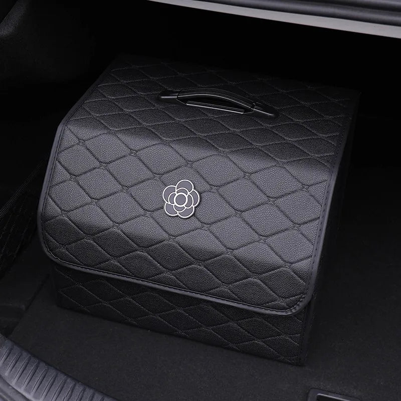 Foldable Car Boot Organiser with Easy-Clean Compartments
