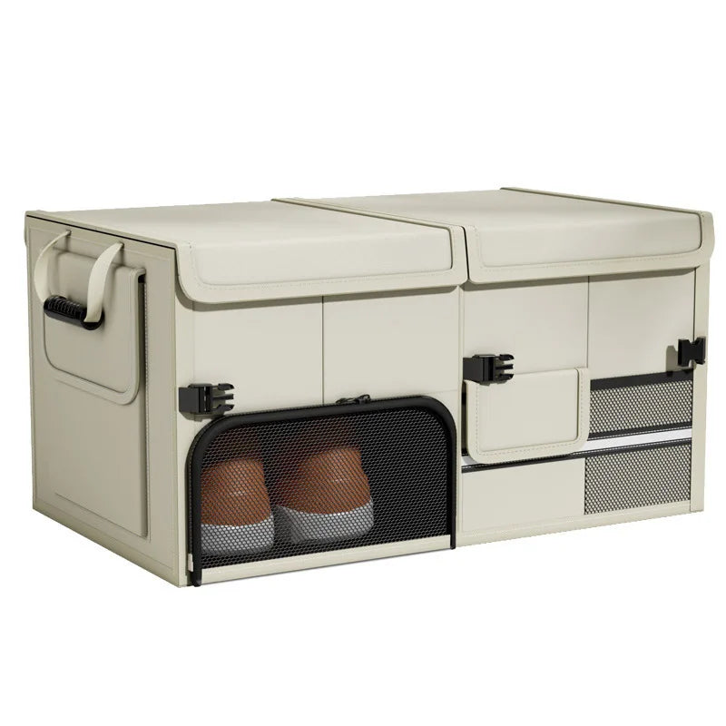 Foldable Car Boot Organiser — 60L Large Capacity Storage Box