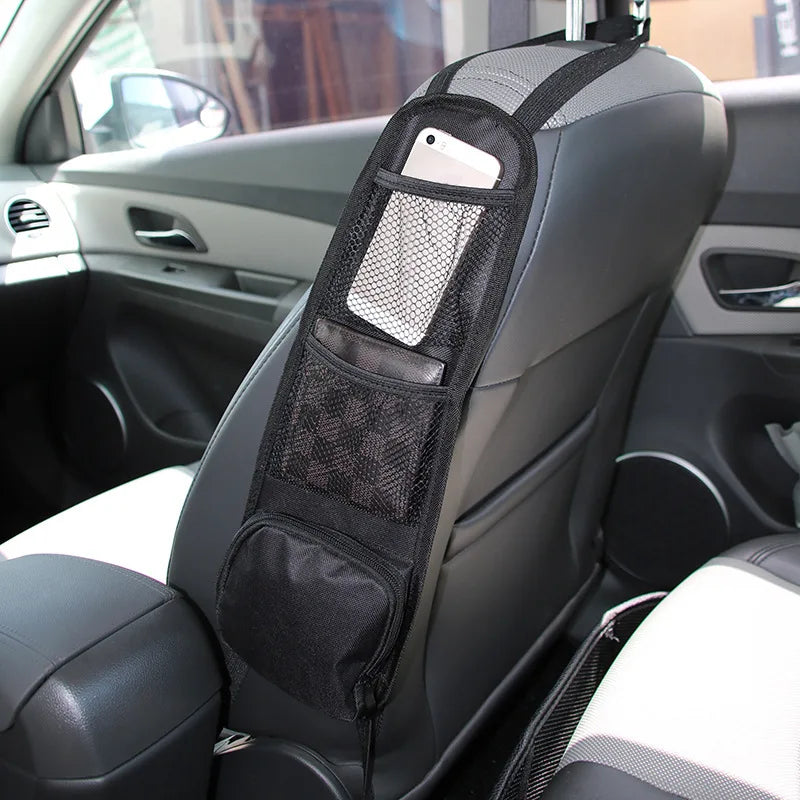 Car Backseat Organiser with Tablet Holder & Storage Pockets
