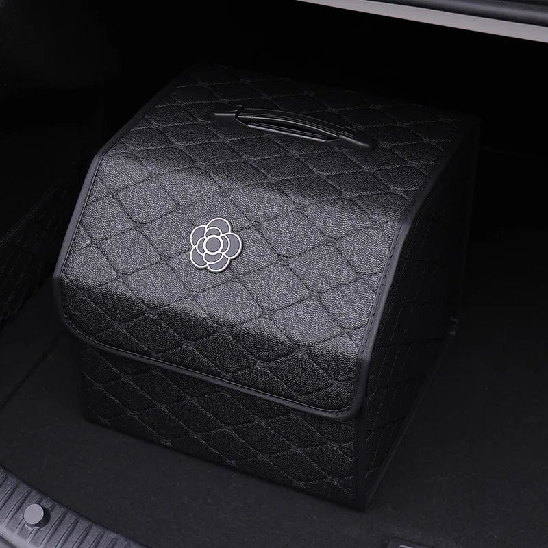 Foldable Car Boot Organiser with Easy-Clean Compartments